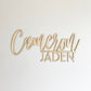 Nursery Name Sign