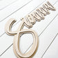 Custom 3D name sign