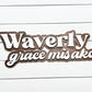 Custom 3D name sign