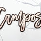 Custom 3D name sign