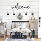 Welcome Wooden Sign
